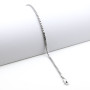 Bracciale a maglia veneziana in argento 925