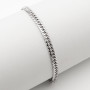 Zoppi Jewels:Bracciale a catena grumetta in argento 925