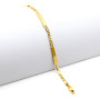 Zoppi Jewels:Bracciale con targhette in argento 925 dorato:40,00 €
