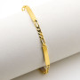 Zoppi Jewels:Bracciale con targhette in argento 925 dorato:40,00 €