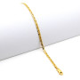 Zoppi Jewels|Bracciale a catena occhio di pernice in argento oro