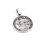 Zoppi Jewels|Medaglia San Benedetto in acciaio