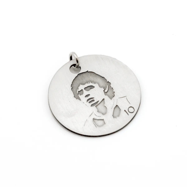 Collana Maradona in argento