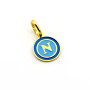 Ciondolo calcio napoli in argento