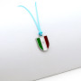 Zoppi Jewels:Scudetto Napoli in argento e cordino azzurro:18,00 €