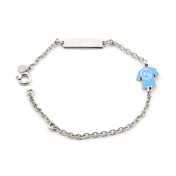 Bracciale bimbo con maglietta Napoli