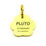Zoppi Jewels|Medaglietta pets in acciaio oro e glitter vari colori