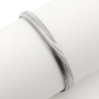 Zoppi Jewels:Bracciale a spina di pesce in acciaio:14,00 €