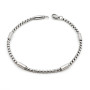 Zoppi Jewels|Bracciale uomo in acciaio silver