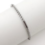 Zoppi Jewels|Bracciale uomo in acciaio silver