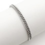 Zoppi Jewels:Bracciale groumette in acciaio