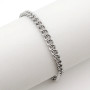 Zoppi Jewels:Bracciale uomo a catena cubana in acciaio:9,00 €