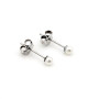 Zoppi Jewels|Orecchini con perla 3 mm in argento