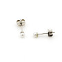 Zoppi Jewels|Orecchini con perla 3 mm in argento