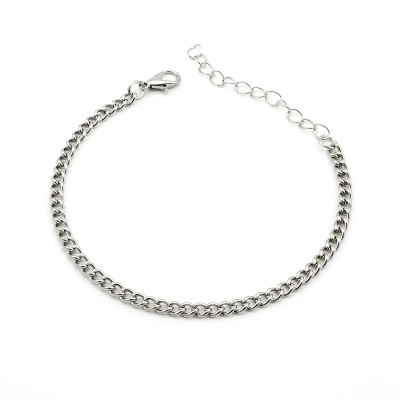 Bracciali UomoBracciale uomo in acciaio e pelle nera27,00 €
