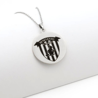 Collane personalizzabiliCollana con ciondolo Lecce calcio in acciaio23,00 €