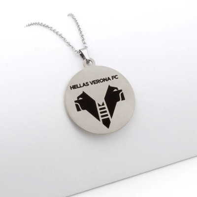 Collane personalizzabiliCollana con medaglia personalizzata in acciaio nero20,00 €