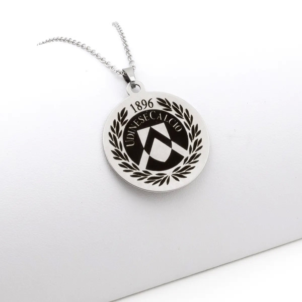 Collane personalizzabiliCollana con ciondolo Udinese in acciaio23,00 € Collane personalizzabiliCollana con ciondolo Udinese in acciaio23,00 €