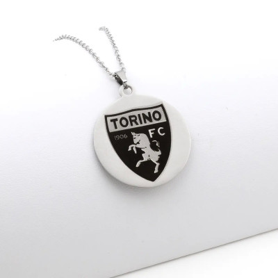 Collane personalizzabiliCollana con medaglia personalizzata in acciaio nero20,00 €