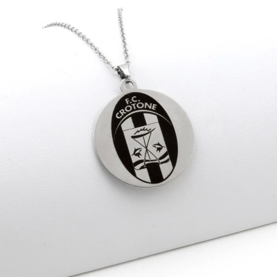 Collane personalizzabiliCollana con piccola medaglia in acciaio dorato18,00 €