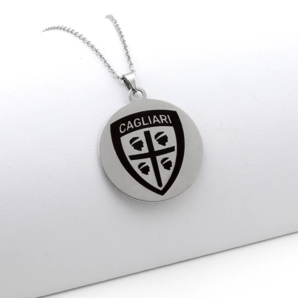 Collane personalizzabiliCollana con ciondolo Cagliari in acciaio23,00 € Collane personalizzabiliCollana con ciondolo Cagliari in acciaio23,00 €
