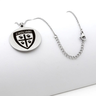 Collane personalizzabiliCollana con piccola medaglia in acciaio dorato18,00 €