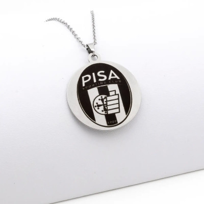 Collane personalizzabiliCollana con medaglia personalizzata in acciaio nero20,00 €