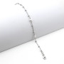 Bracciale con perle e pallini in argento