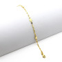Catenina oro giallo a specchietto
