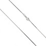 Catenina veneziana in argento 70cm.