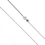 Catenina veneziana 80cm in argento