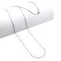 Catenina veneziana 80cm in argento