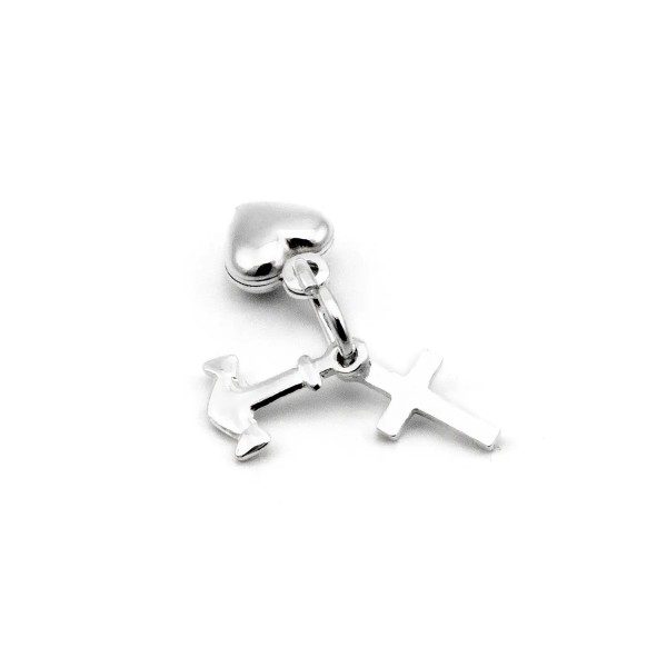 Zoppi Jewels|Fede speranza e carita' in argento