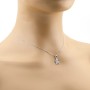 Zoppi Jewels:Collana con bebè a pavè in argento 925