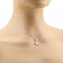 Zoppi Jewels|Collana con bebè a pavè di zirconi in argento 925