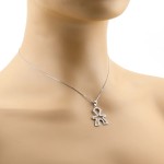 Zoppi jewels|Collana con bebè contornato di zirconi in argento 925|29,90 €