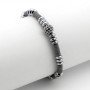 Zoppi Jewels:Bracciale Uomo in acciaio e argilla grigia con sfera bianca:21,00 €