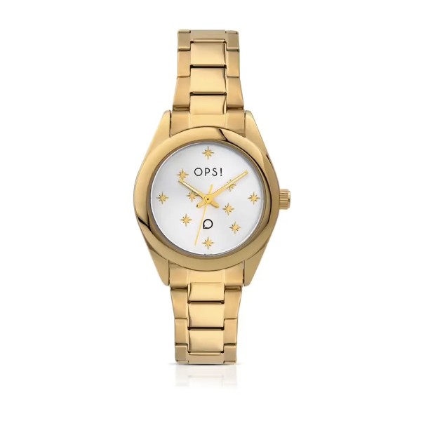 Zoppi Jewels|Orologio donna Ops Objects Bright in acciaio dorato