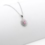 Zoppi Jewels:Collana con ciondolo con pietra rosa in argento 925:38,00 €