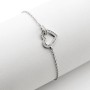 Zoppi Jewels|Bracciale con cuore a pavè in argento 925