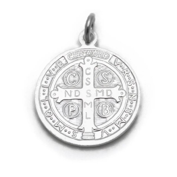 Zoppi Jewels|Medaglia San Benedetto in argento 925