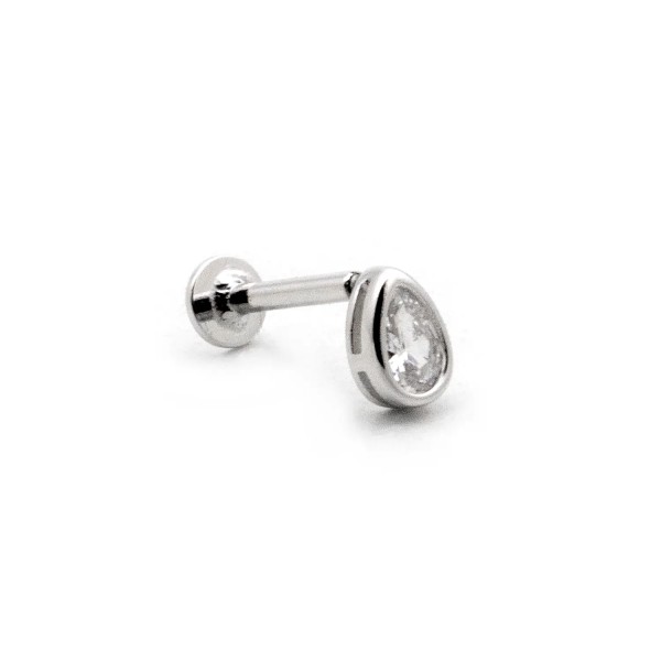 Zoppi Jewels|Piercing goccia in argento 925