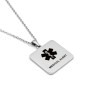 Zoppi Jewels:Collana targhetta medica per emergenze con QR code, lunga 45cm:40,00 €