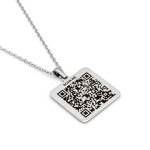 Zoppi jewels|Collana targhetta medica per emergenze con QR code, lunga 45cm|40,00 €