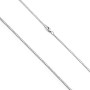 Zoppi Jewels|Catenina a maglia groumette in metallo lunga 55 cm