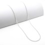 Zoppi Jewels|Catenina a maglia groumette in metallo lunga 55 cm