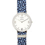 Zoppi Jewels|Orologio donna ricondizionato con polsino sartoriale fantasia