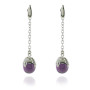 Zoppi Jewels|Orecchini pendenti con ametista