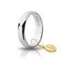 Fede classica unoaerre 40AFN6B bianca 440,00 € Fedi Classiche