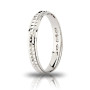 Zoppi Jewels:Fedina unoaerre comoda in argento AF306
